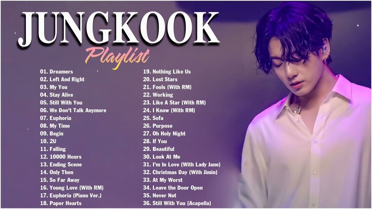 [ JUNGKOOK PLAYLIST]🎶 [プレイリスト]BTS JUNGKOOK ジョングクSolo Songs ソロ&カバー曲