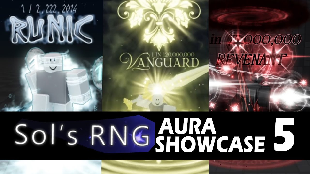 Sols rng aura showcase 5 sol s rng kpop pub x